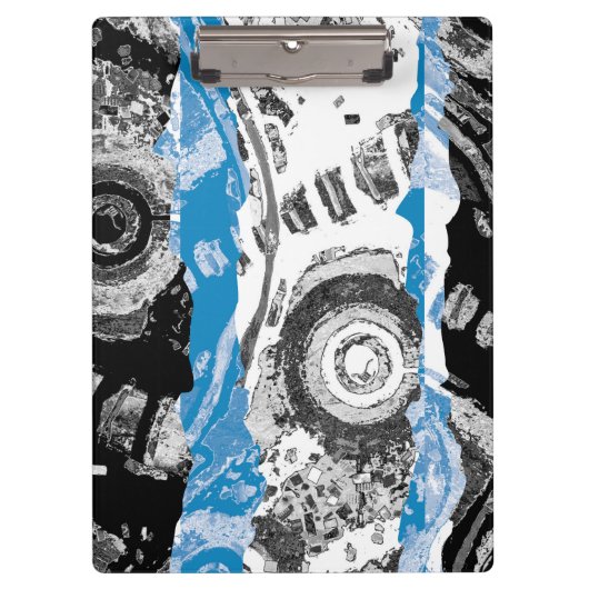 Wave Mechanism – Custom Clipboard (9" x 12.5") Klembord (Voorkant)