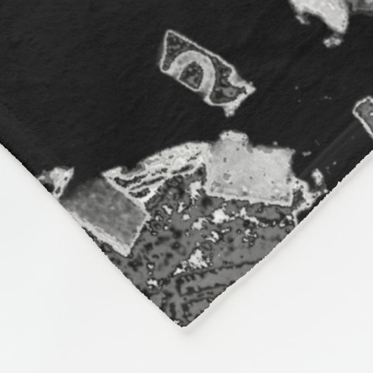 Wave Mechanism – Custom Fleece Blanket (Large, 60" (Hoek)