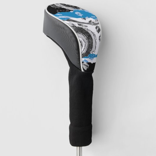 Wave Mechanism – Custom Golf Head Cover (Driver, (Schuin)