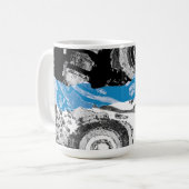 Wave Mechanism – Custom Mug (11 oz, Ceramic, Dishw Koffiemok (Voorkant links)