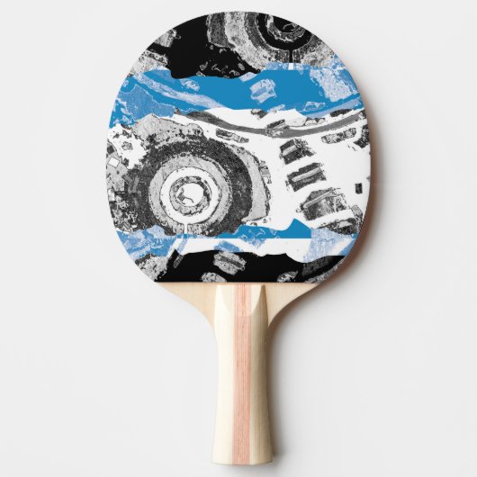Wave Mechanism – Custom Ping Pong Paddle Regul. Tafeltennisbatje (Voorkant)