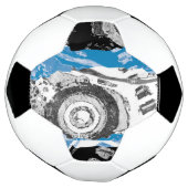 Wave Mechanism – Custom Soccer Ball (Size 5) Voetbal (Gedraaid)