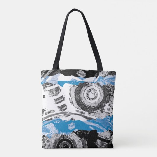 Wave Mechanism – Custom Tote Bag (Medium, Shoulder (Dos)