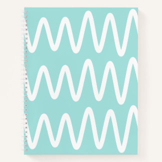 Wave No. 3 - Notebook (Mint) Notitieboek
