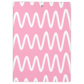 Wave No. 6 - Clipboard (Flamingo Pink) Klembord (Achterkant)