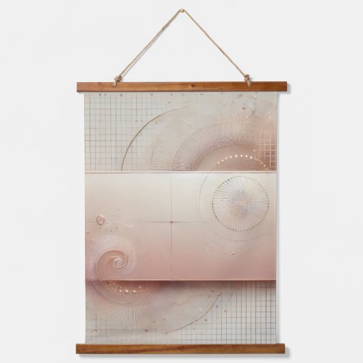 Wave of Form Hangend Wandkleed (Voorkant)