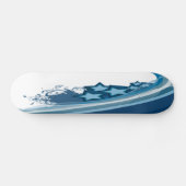 Wave of Stars Skateboard (Horz)