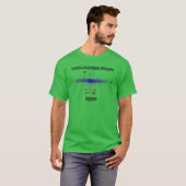 Wave-Particle Duality Inside Unassurance Principle T-shirt (Voorkant volledig)