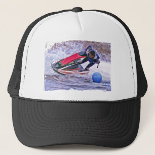 Wave Runner rond de boei Trucker Pet