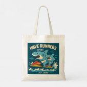 Wave Runners Tote Bag (Achterkant)
