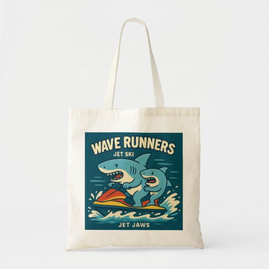 Wave Runners Tote Bag (Voorkant)