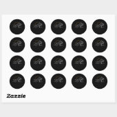 Wave Seeker Ronde Sticker (Vel)