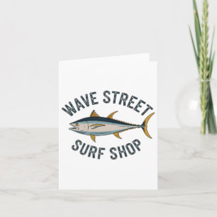 Wave Street Surven Shop Gele Vin Tonijn Graphic Fi Kaart