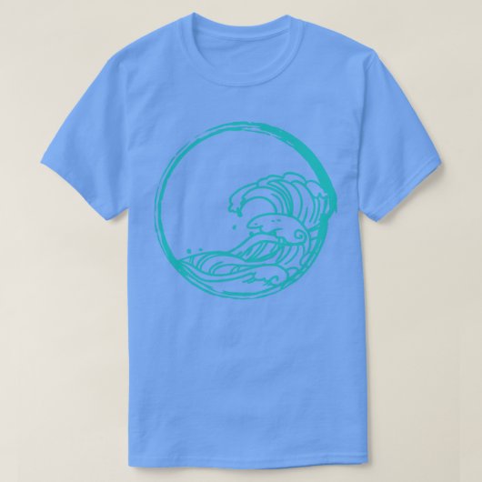 Wave Surfing T-shirt (Design voorkant)
