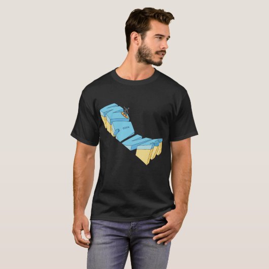 wave t-shirt (Voorkant volledig)