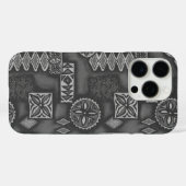 Wave Warrior Hawaiian Tapa Coque-Mate coque iphone (Verso (horizontal))