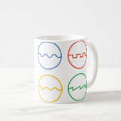 Waveforms Koffiemok (Voorkant rechts)