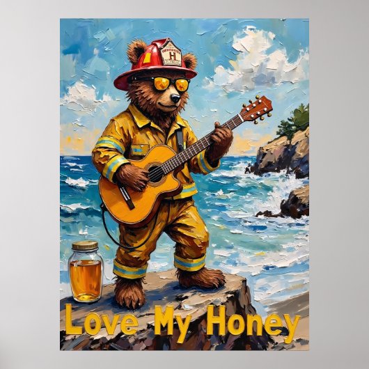 Wavefront Ballad: Beer van het Zee Poster (Voorkant)