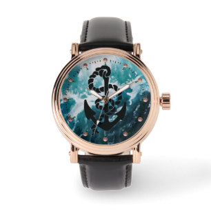 WAVEN VOOR ZEE, ANCHOR EN ROPE HORLOGE