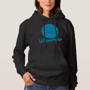 Waverider Synthesizer Synthwave-vorm 80s Hoodie