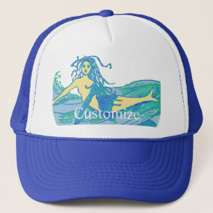 Waveriding Mermaid Thunder_Cove Trucker Pet