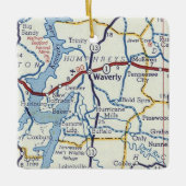 Waverly TN Keramisch Ornament (Voorkant)