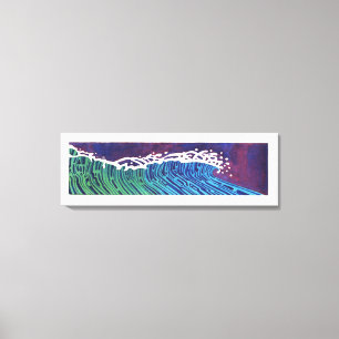 WAVES #3 CANVAS AFDRUK