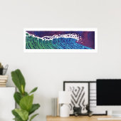 WAVES #3 POSTER (Thuiskantoor)