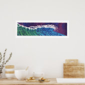 WAVES #3 POSTER (Keuken)