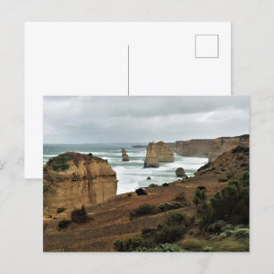Waves Against Time beroemd gemaakt door Great Ocea Briefkaart
