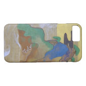 Waves at Matsushima (links), Tawaraya Sotatsu Case-Mate iPhone Case (Achterkant (Horizontaal))