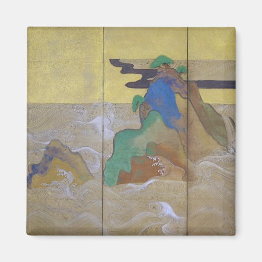 Waves at Matsushima (links), Tawaraya Sotatsu Magneet (Voorkant)