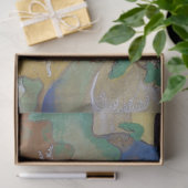 Waves at Matsushima (links), Tawaraya Sotatsu Tissuepapier (Geschenk)