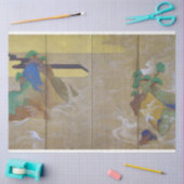 Waves at Matsushima (links), Tawaraya Sotatsu Tissuepapier (Craft)