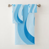 Waves bleu abstract (En situation)