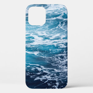 Waves Blue Ocean Summer Beach iPhone 12 Hoesje