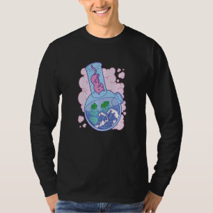 Waves Bong gezamenlijke Kat T-shirt