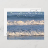 Waves Citeert Briefkaart (Voorkant / Achterkant)