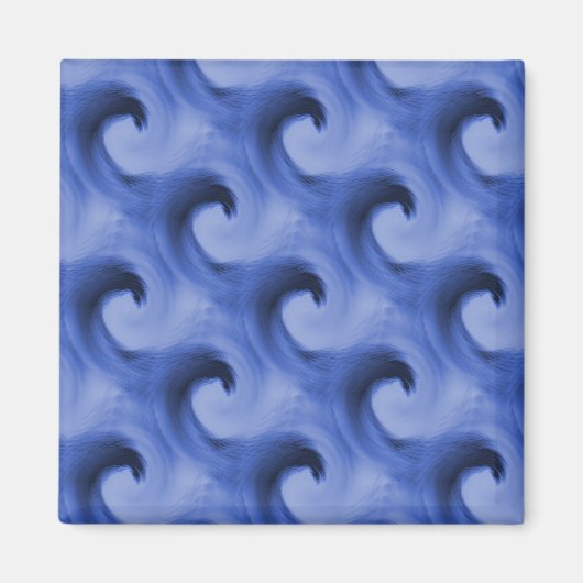 Waves en bleu...... magneet (Voorkant)