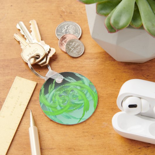 Waves in Swirls Sleutelhanger (Bureau)