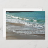 Waves Lapping op de Beach Turquoise Blue Ocean (Voorkant / Achterkant)