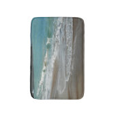 Waves Lapping op de Beach Turquoise Blue Ocean Badmat (Voorkant Verticaal)