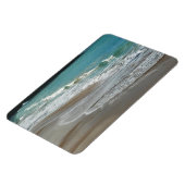 Waves Lapping op de Beach Turquoise Blue Ocean Magneet (Linkerzijde)