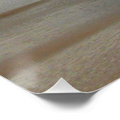 Waves Lapping op de Beach Turquoise Blue Ocean Perfect Poster (Hoek)