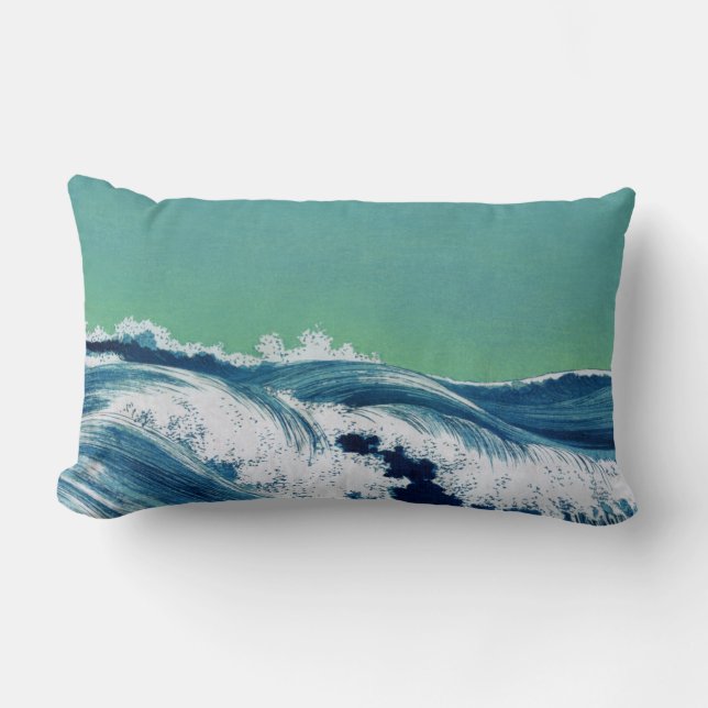 Waves Lumbar Pillow Kussen (Voorkant)