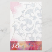 WAVES Monogram Briefpapier (Voorkant)