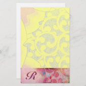 WAVES Monogram Briefpapier (Voorkant / Achterkant)