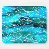 "Waves" Mousepad Muismat (Voorkant)