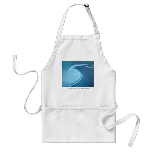 Waves of Change Apron Standaard Schort (Voorkant)