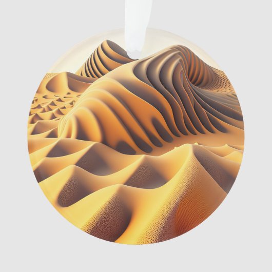Waves of Gold Ornament (voorkant)